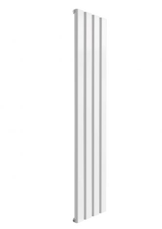 Ascot White Vertical Single Panel 1800mm x 400mm Radiator