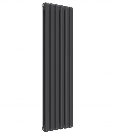 Anthracite Chunky Column Vertical 1500mm x 440mm Radiator