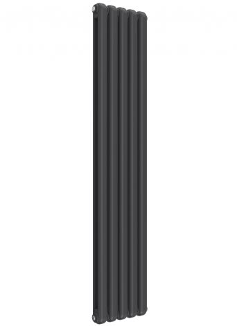 Anthracite Chunky Column Vertical 1800mm x 370mm Radiator
