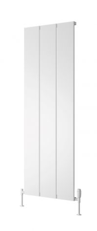 Eton White Vertical Aluminium Radiator 1800mm x 404mm