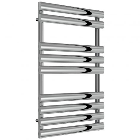 Chrome Regis Oval Bar Designer Ladder Rail 820mm x 500mm 