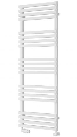 Tenby Contemporary Designer Towel Rail 1130mm x 500mm in White