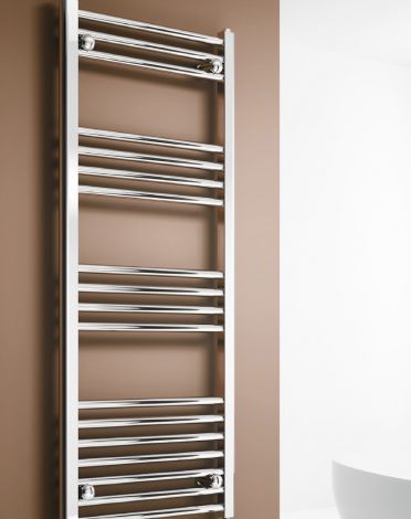 Trade Special - Chrome Curved Ladder Tower Rail 500mm Wide - Multiple Height Options