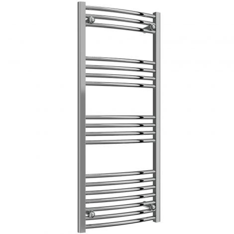 Trade Special - 500mm Wide Curved Straight Ladder Fixed Single Heat Electric Towel Rails 
