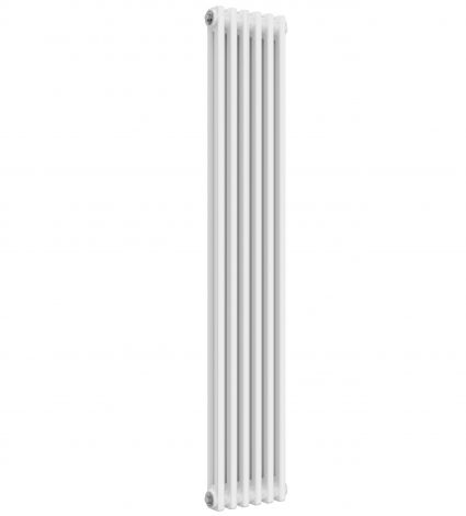 Classic 2 Column White Vertical 1500mm High Radiators