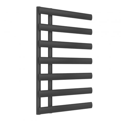 Worthing Open Sided Designer Towel Rail 780mm x 500mm in Anthracite