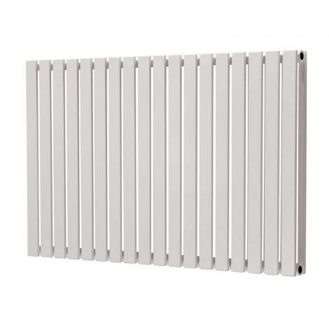 York horizontal double panel white designer radiator