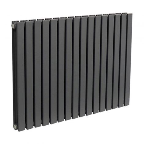 York horizontal double panel anthracite designer radiator